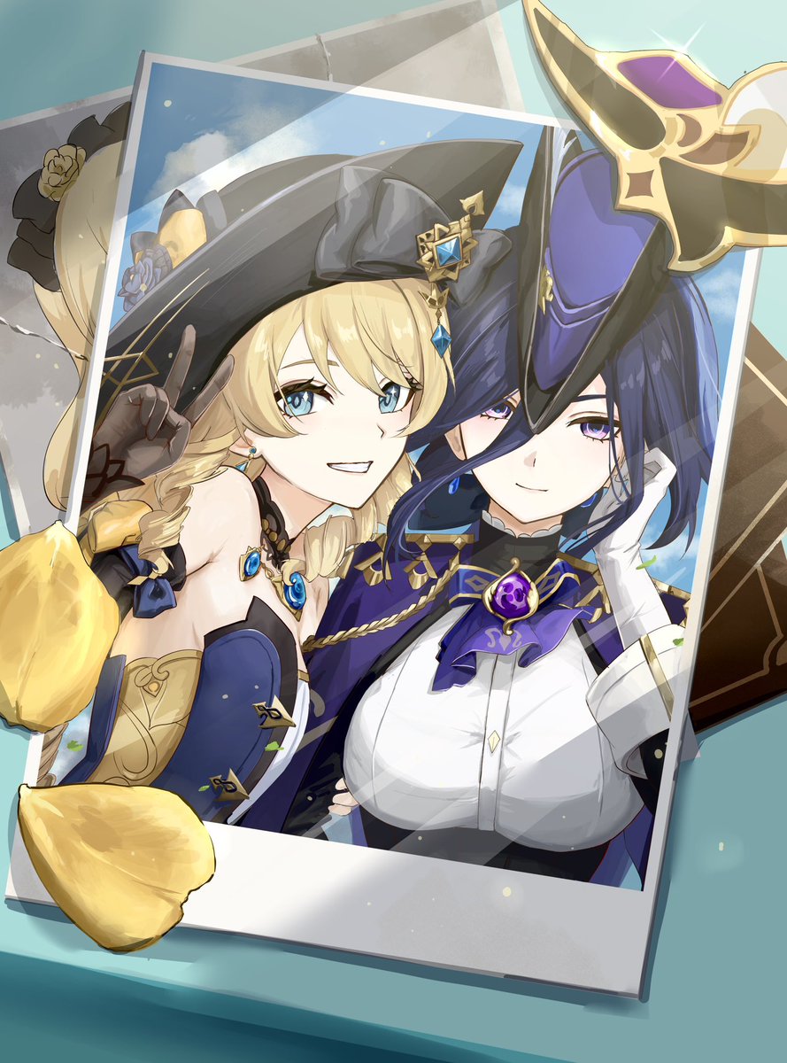 hoho718718's tweet photo. #今年も残りわずかなので今年一番伸びた絵を貼る
ナヴィアとクロリンデ https://t.co/yr86f2DwS2
