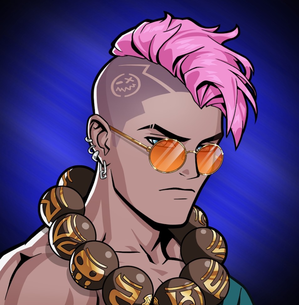 Someone said <a href="/MavrixSOL/">Mavrix</a> <a href="/JellyCoNFT/">Jelly Co</a> ?😎

Holding since autumn 2022 because of <a href="/CarlosOMFG/">Carlos | Gambulls.com</a> and insane community

Ye this Rascal not original which I've got from Carlos in 2022, I traded it after art upgrade , but anyway I'm holding and not planning to sell 🙃