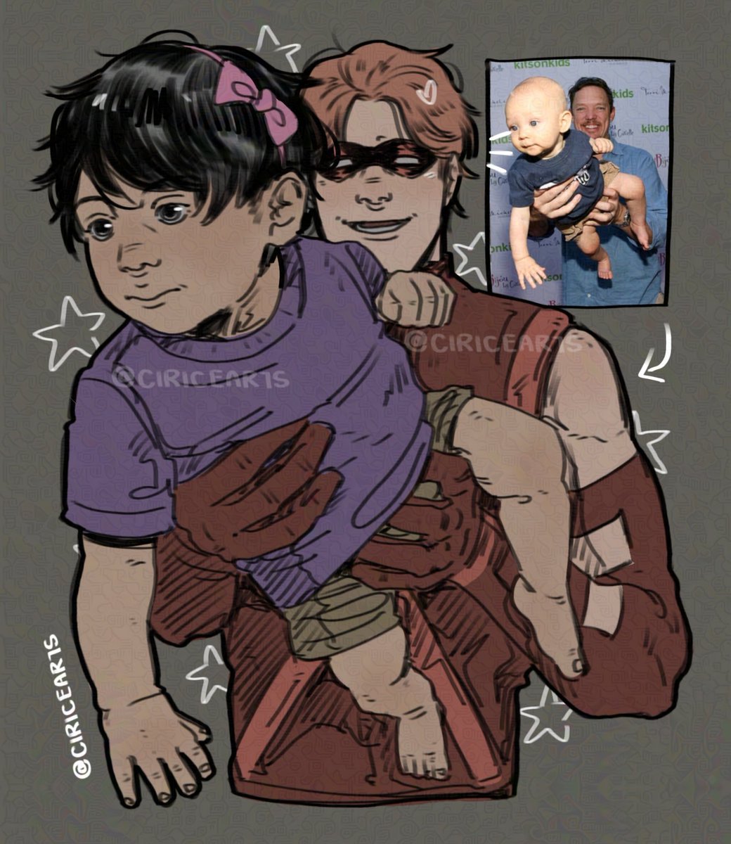 the third in the poll was roy so i drew lian and him like that image of matthew lillard jjjj #royharper