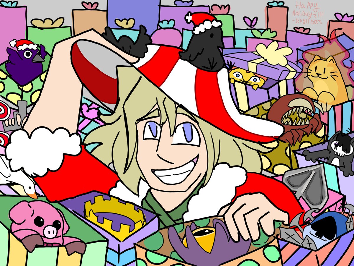 BeesJekyll's tweet image. Merry Philmas!!! 
(A 🧵 of each Philmas drawing I made!)
(Thank you so much for all the love this was so fun to do!!! :D)

#philzafanart