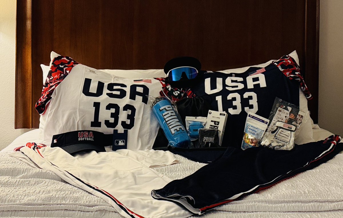 Kamden Bray (@braykamden) on Twitter photo 🎶😎Turn My Swag Onnnnn😎🎶
Day 1✅
I’m so excited and honored to say that I’m apart of the 2024 NSE!! Can’t wait to get to work tomorrow!! #NSE24💪🥎❤️🤍💙
<a href="/USASoftball/">USA Softball</a> <a href="/DICKS/">DICK'S Sporting Goods</a> <a href="/TreasureCoast_/">TreasureCoast.com</a> <a href="/LumberjacksAT/">Lumberjack Arctic Treats</a> <a href="/oakley/">Oakley</a> <a href="/FranklinSports/">Franklin Sports</a> <a href="/MLB/">MLB</a> <a href="/Hyperice/">Hyperice</a> <a href="/PrimeHydrate/">DrinkPrime</a> 🎶😎Turn My Swag Onnnnn😎🎶
Day 1✅
I’m so excited and honored to say that I’m apart of the 2024 NSE!! Can’t wait to get to work tomorrow!! #NSE24💪🥎❤️🤍💙
<a href="/USASoftball/">USA Softball</a> <a href="/DICKS/">DICK'S Sporting Goods</a> <a href="/TreasureCoast_/">TreasureCoast.com</a> <a href="/LumberjacksAT/">Lumberjack Arctic Treats</a> <a href="/oakley/">Oakley</a> <a href="/FranklinSports/">Franklin Sports</a> <a href="/MLB/">MLB</a> <a href="/Hyperice/">Hyperice</a> <a href="/PrimeHydrate/">DrinkPrime</a>