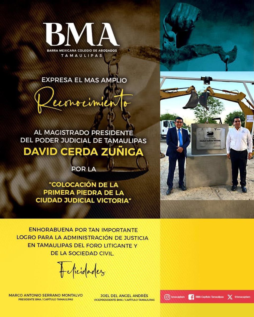 Barra Mexicana de Abogados, Capítulo Tamaulipas (@bmacaptam) on Twitter photo 