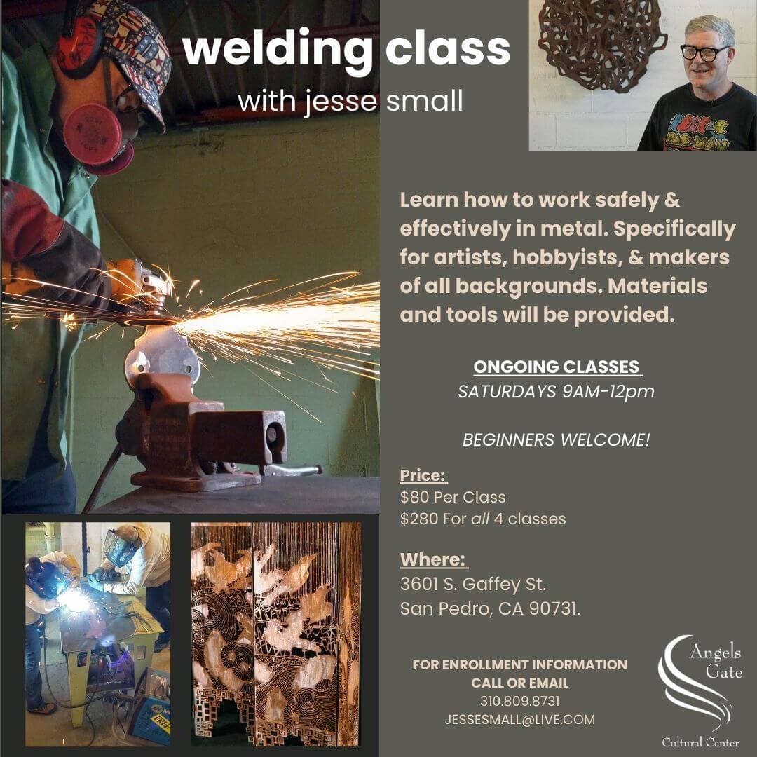 AngelsGateArt's tweet image. Welding classes with AGCC Studio Artist Jesse Small start up Jan 11, 2025 💥 Spend your Saturdays learning how to work safely and effectively in metal!

Learn more: ow.ly/l3Jk50Uqe5o
JESSESMALL@LIVE.COM

#angelsgateculturalcenter #metalwork #agcc #jessesmall #weldingclass