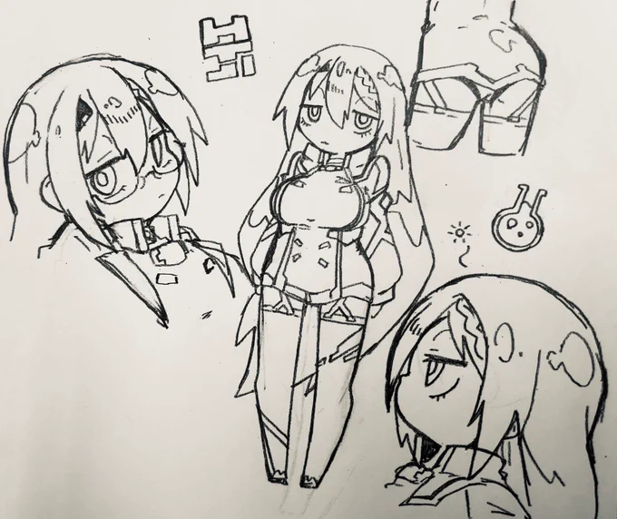 低気圧よわよわエトラさん。
こういうデフォルメだいすき。 