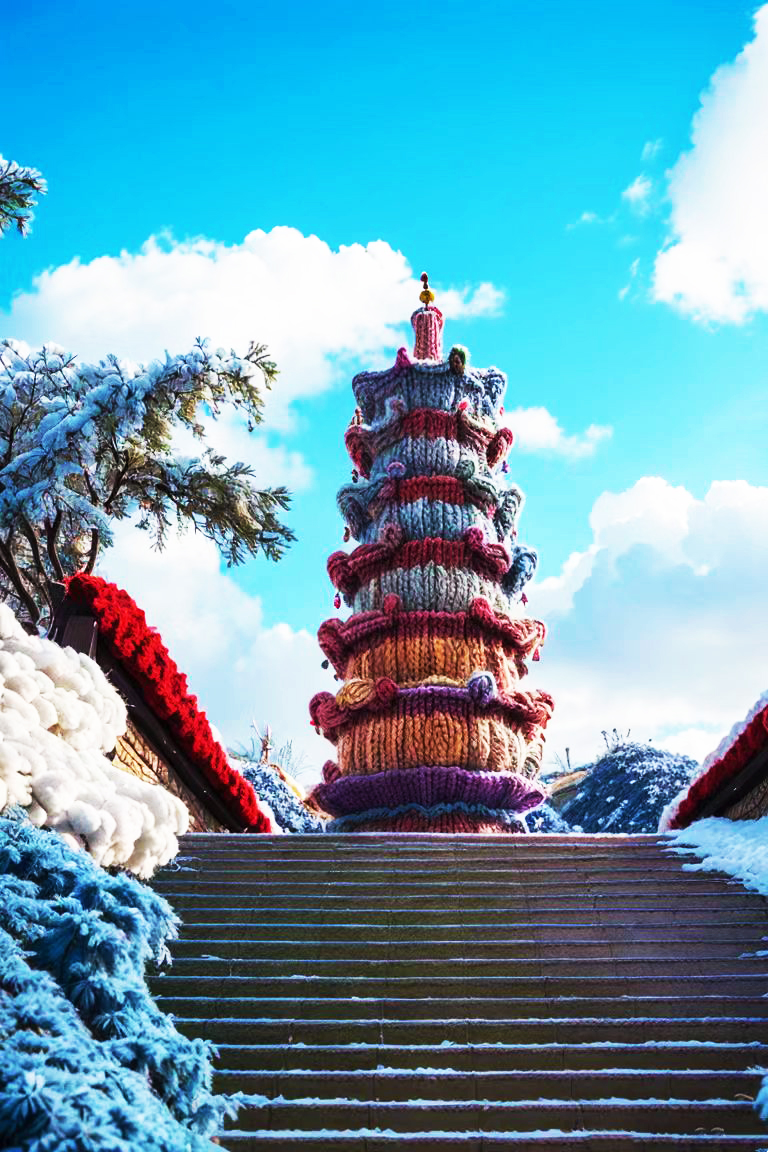 DiscoverYantai's tweet photo. ❄️What happens when snowy landscapes meet AI creativity? With the first snow of the season🌨️, let’s take a fun detour and envision #Yantai’s landmarks in cozy, furry winter coats!^^ ☃️🥳 #WinterInYantai
(Source: Yantai Municipal Bureau of Culture and Tourism) https://t.co/K8GFXG2Rwy