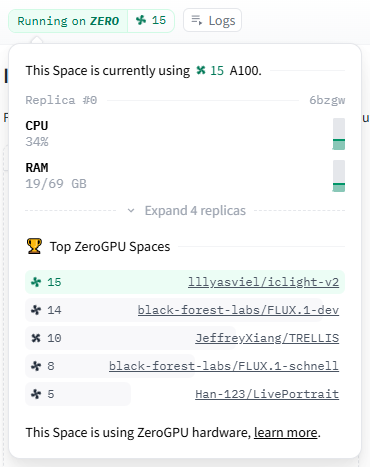 lvminzhang's tweet image. IC-Light V2 HF demo is currently in a high workload. Not sure if this is increased need in illumination, or if someone is scraping training data, or if someone is wrapping the api to fake services … we will evaluate and take some action to improve experiences for normal users