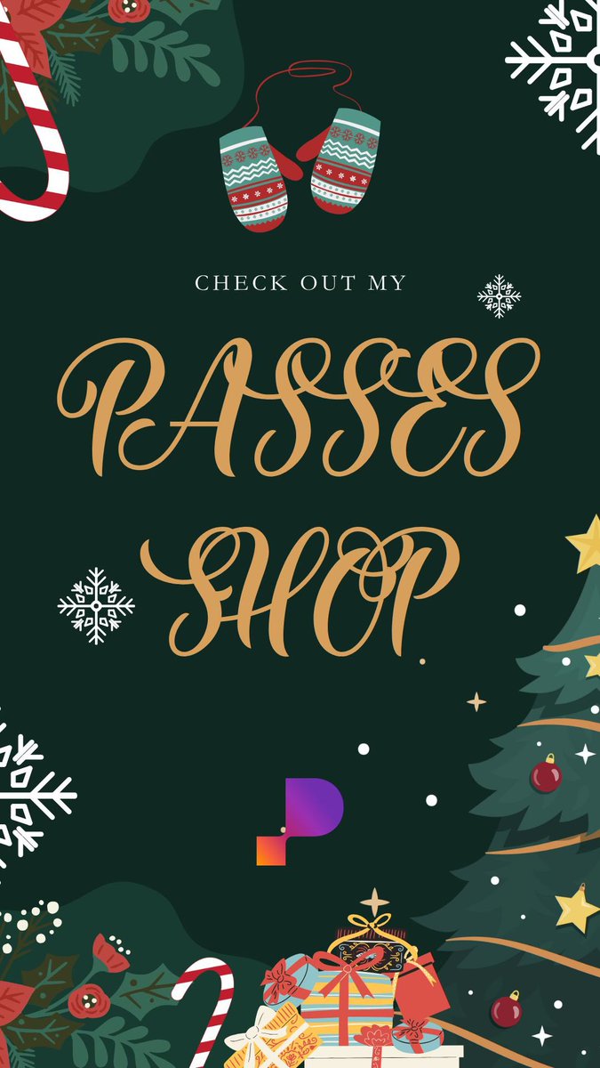 Be sure to shop my link for holiday gifts for friends and family! 

passes.com/isaiahbond7 (passes.com/isaiahbond7)