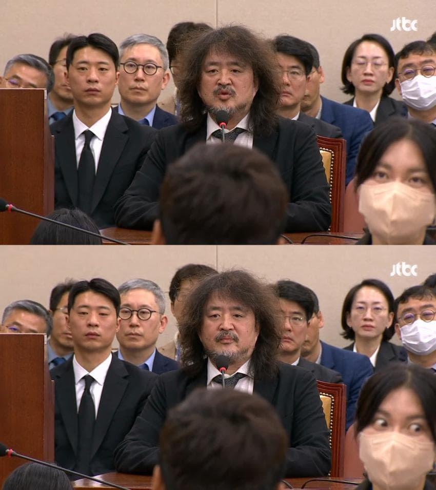 속기사 표정이 곧 내 표정 😦