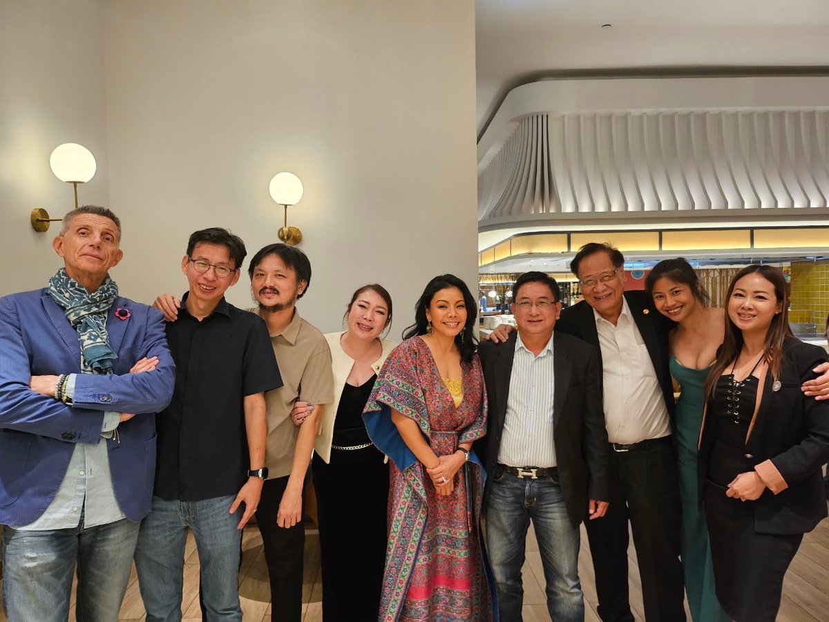 Gfourtaste's tweet photo. GFour extends heartfelt gratitude to the distinguished wineries and esteemed guests for honoring us with their presence at the Exclusive GFour Dinner, following the prestigious James Suckling event, at Ventisi Centara Grand 🍷🍷 https://t.co/U4hAStADVo