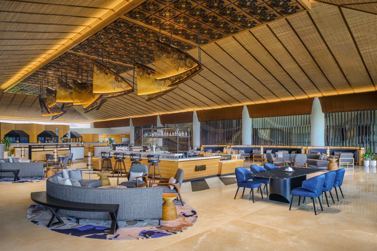 We are proud to announce the debut of our newly renovated lobby experience, &amp;More by Sheraton. This vibrant all-day lobby concept seamlessly combines stunning ocean views with modern elegance.

 follow our instagram for updates at @andmorebysheratonbali