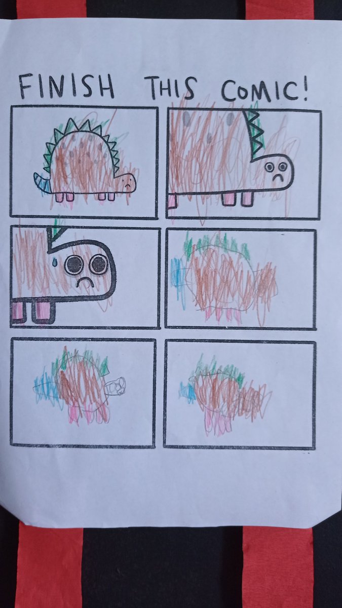 Saw this at a kid's art presentation today and, honestly, that's a mood.