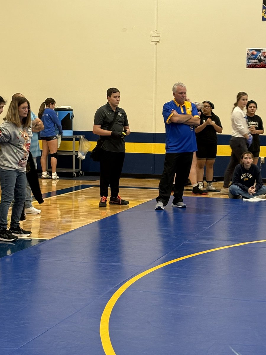 While hosting a quad, our wrestlingcrew worked behind the scenes to keep everyone healthy and on the mat. Their dedication, skill, and care make all the difference.