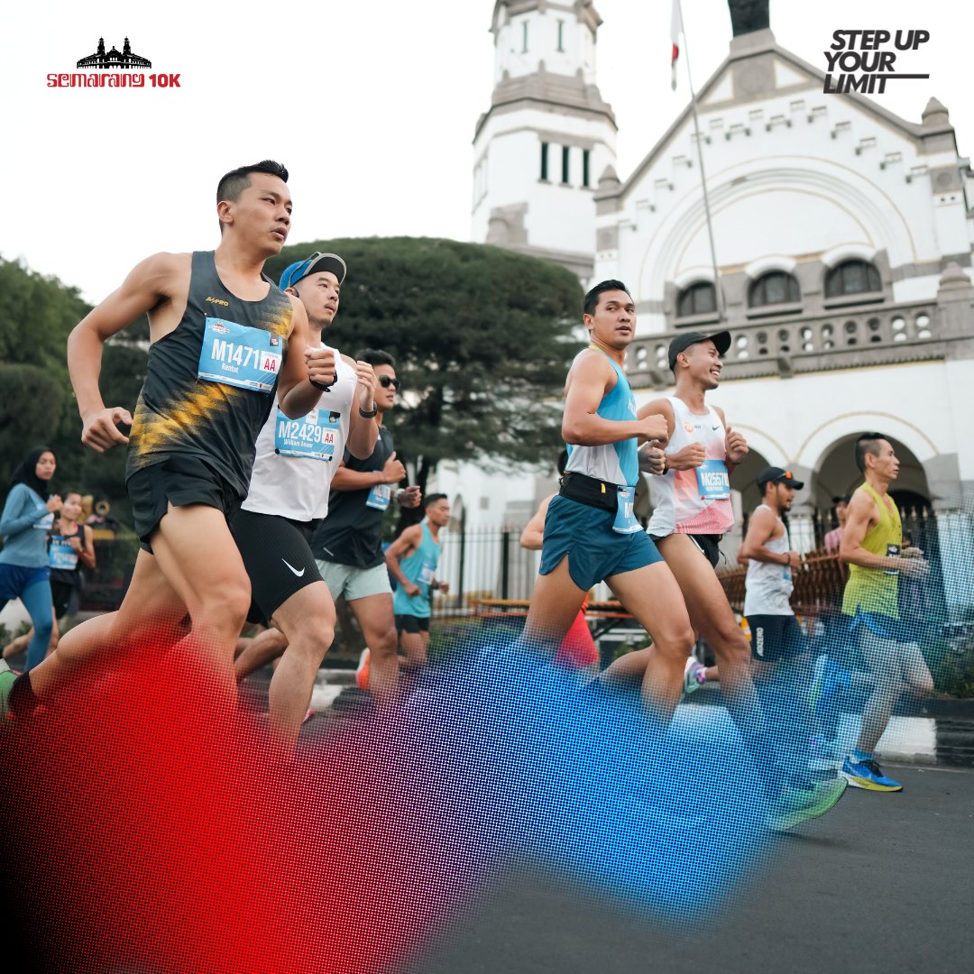hariankompas's tweet photo. Berlari bukan sekadar olahraga, melainkan perjalanan untuk menantang diri dan meraih pencapaian baru. Semarang 10K kembali hadir di Kota Semarang, menjadi ajang bagi para pelari untuk melampaui batas.
#Semarang10K #StepUpYourLimit #EventKompas @Le_MineraleID https://t.co/VXjRY6R33O
