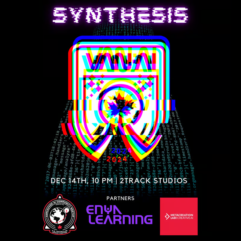 Philippe Pasquier (@monobor) on Twitter photo Fantastic late-night off-#NeurIPS2024 event in Vancouver, with installations and performances, Sat, 10pm-3am. I will be playing tracks made with AI in a research collaboration with Teenage Engineering (<a href="/jugendingenieur/">teenage engineering</a>)...acid house.
lu.ma/0yjycxaz 🙌 Fantastic late-night off-#NeurIPS2024 event in Vancouver, with installations and performances, Sat, 10pm-3am. I will be playing tracks made with AI in a research collaboration with Teenage Engineering (<a href="/jugendingenieur/">teenage engineering</a>)...acid house.
lu.ma/0yjycxaz 🙌
