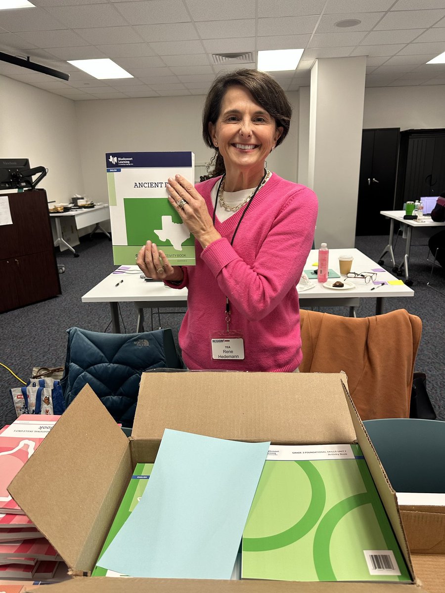 Very proud to be a part of the TEA OER Team and our Bluebonnet Learning RLA instructional materials!