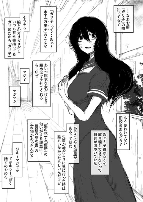 【過去作】ガリ子の噂
※続きはツリーへ 