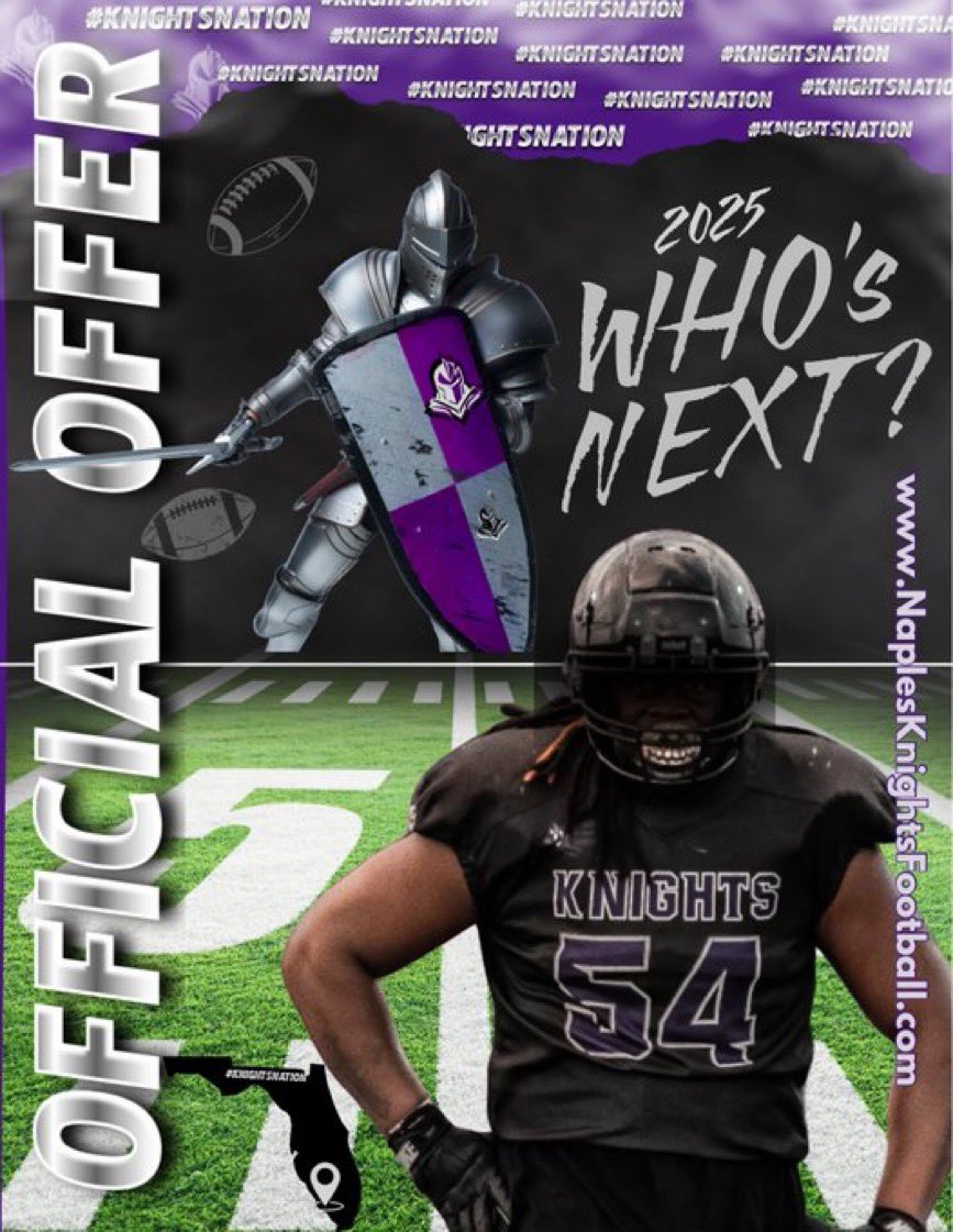 After a great conversation I received another offer from Naples Florida Knights <a href="/Jen_N_Knights/">Jen Armstrong</a>  <a href="/GHSPantherFB/">Gateway Panther Football</a> <a href="/Isaiah_Wharton/">Isaiah Wharton</a>
