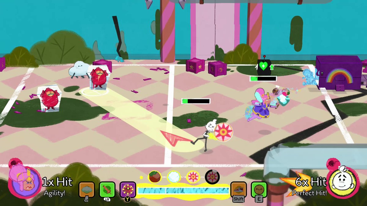 DailyIndieGames's tweet photo. Today's indie game is Ink Inside! This is a co-op dodgeball beat-em-up RPG! Play as Stick, an unfinished doodle as he adventures through warping soggy notebooks, seeing all sorts of doodles! Complete quests, fight enemies, gear up, &amp; explore!

Dev: @BlackfieldEnt 
Link below! https://t.co/WSGUYOsDoJ