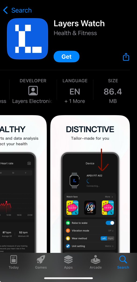 MannatG29's tweet photo. Apparently, The Layers iPhone AppStore page still displays some chinese watch in its preview images.
#techburner #layers #anarc #chinesewatch https://t.co/UVEx9nqTI4