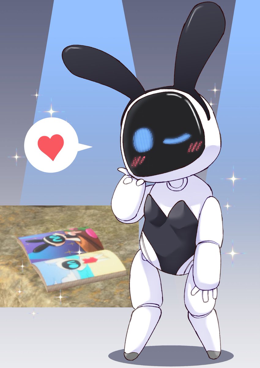 (NSFW)アストロボットGOTYおめでとうということでアストロボットの隠れアイドルであるバニーボットちゃんのFAを再掲します 