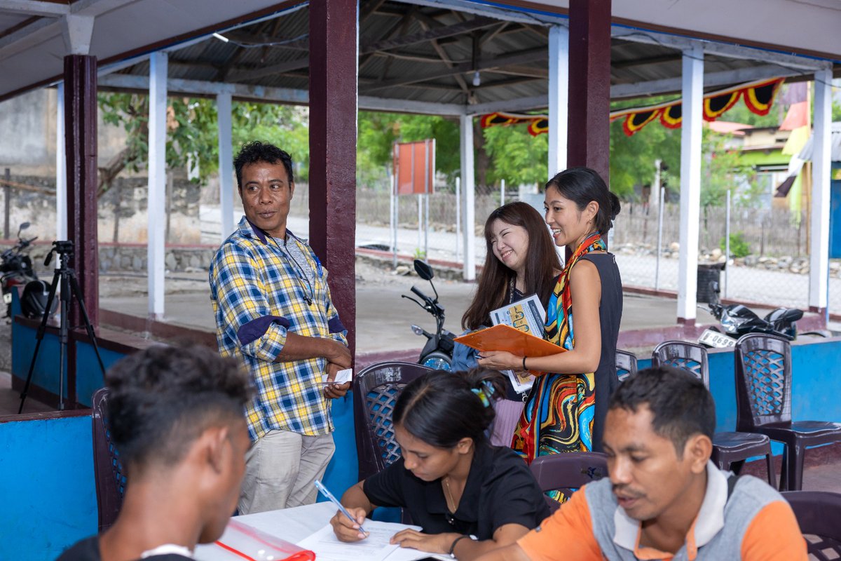 UNDPTimorLeste's tweet photo. UNDP &amp; Japan’s collaborative effort promotes community inclusion &amp; gender equality at Suco levels. #CIREP Project conducted a joint monitoring w/ the project donor, @JapanGov, oversighting the dissemination of #PSEAH &amp; establishment of GRM in the project site in Maubara, Liquica. https://t.co/GXNDzfPToB