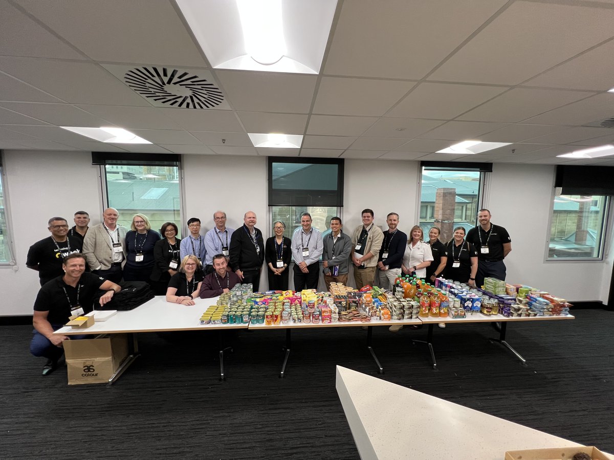 TechnologyOne's tweet photo. Our customers also got involved in a #TechnologyOneFoundation activity with @salvos at our #UserGroup in Tas, packing 50 bags with essential food and goodies for those in need.
Thank you to everyone who participated and made it such a meaningful and collaborative event! https://t.co/Fc4USL9Rv4