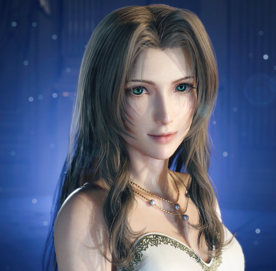and aerith is still gorgeous in both