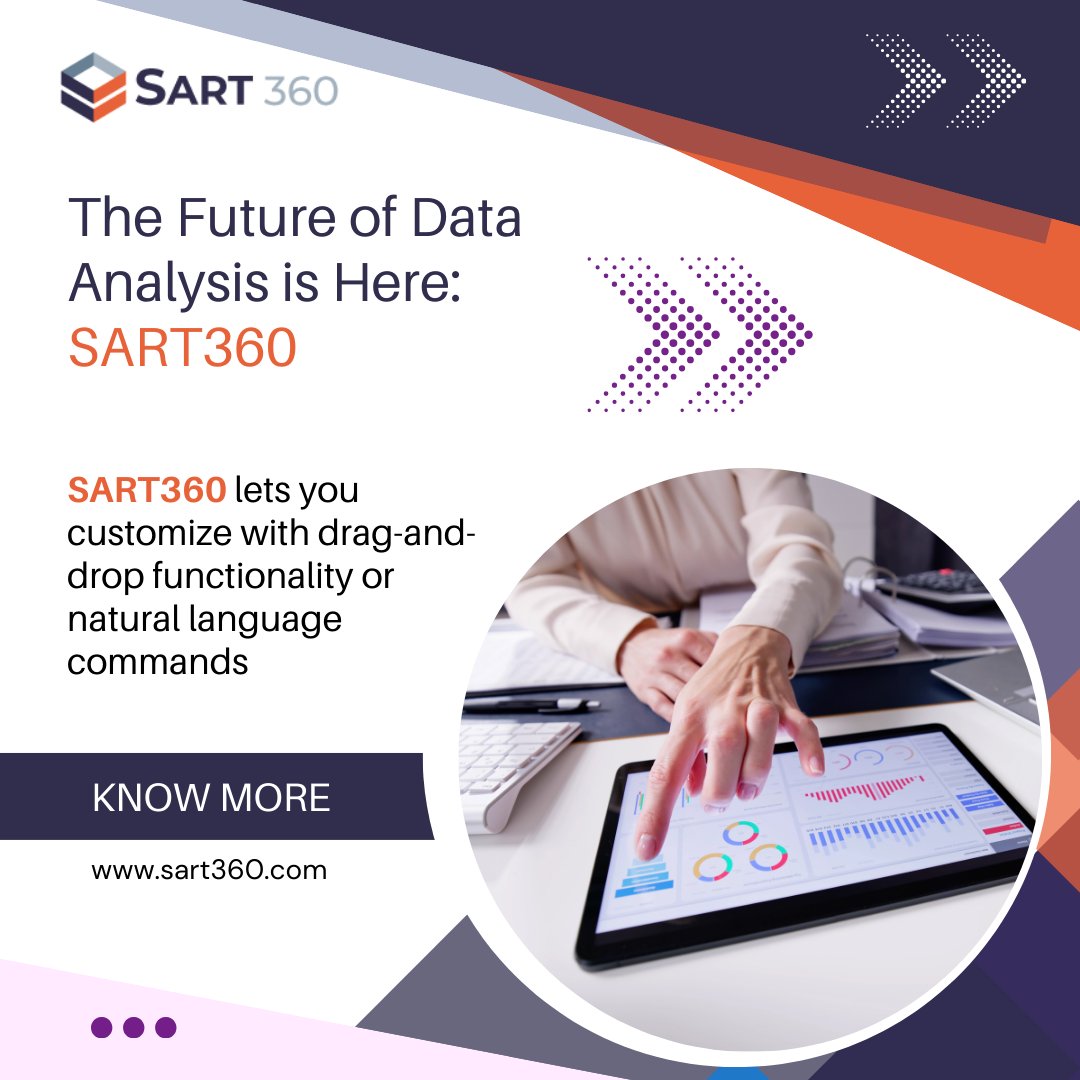 GenAIreporting's tweet image. Whether you&apos;re a seasoned data scientist or a business analyst, SART360 simplifies the complex world of data analytics.
sart360.com
#SART360 #DataExploration #DataAnalysisTools #DataVisualizationTools
