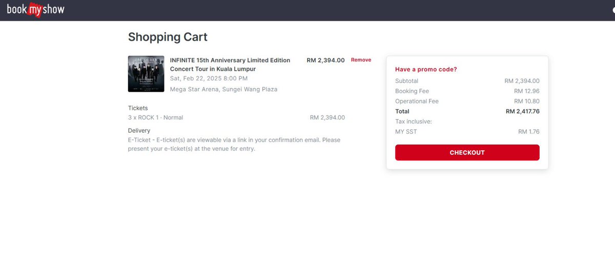 markwoosell's tweet photo. Anyone nak I check out kan 3 tix rock 1 #infiniteinkl https://t.co/BIR2iNgIpc