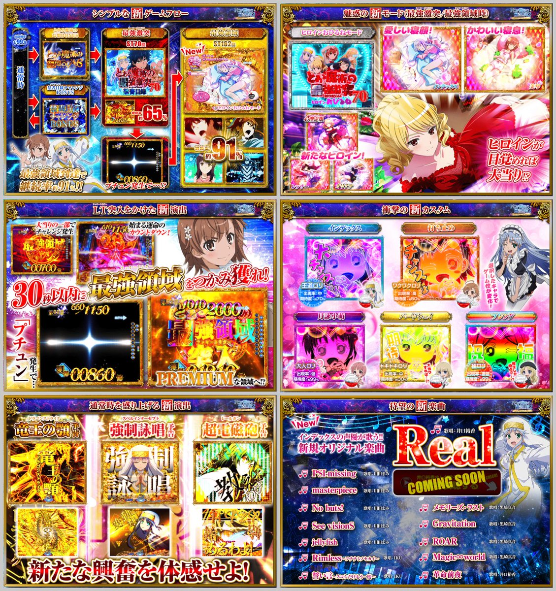 藤商事（FUJI）君 Pとある魔術の禁書目録2 LT搭載 甘デジ99Ver. 公式