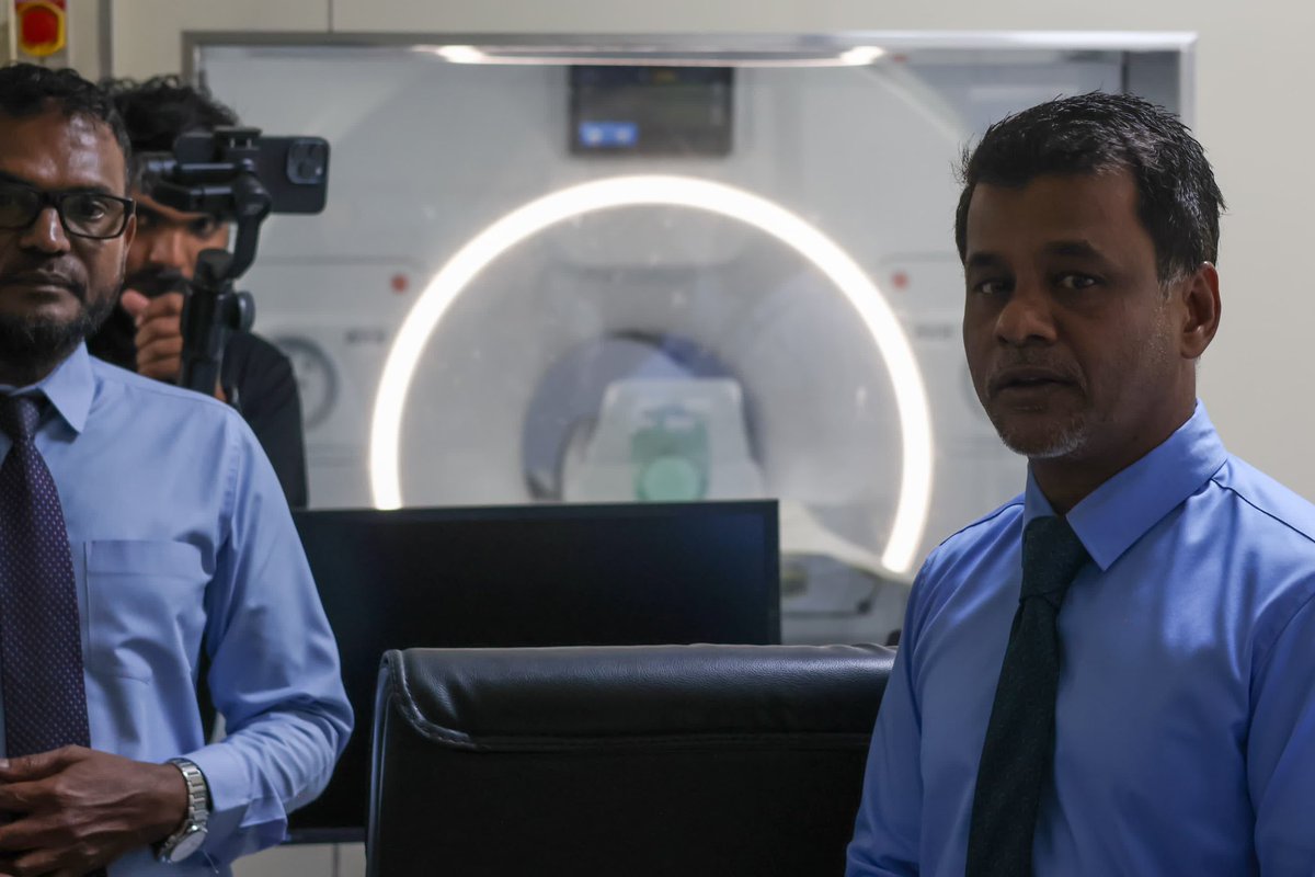 Ministry of Health (@mohmv) on Twitter photo މިނިސްޓަރ އަބްދުﷲ ނާޡިމް އިބްރާހީމް ރ.އުނގޫފާރު ރީޖަނަލް ހޮސްޕިޓަލްގައި އެމް.އާރު.އައިގެ ޚިދުމަތް ފައްޓަވައިދެއްވައިފި
<a href="/urh_mv/">Ungoofaaru Regional Hospital</a> މިނިސްޓަރ އަބްދުﷲ ނާޡިމް އިބްރާހީމް ރ.އުނގޫފާރު ރީޖަނަލް ހޮސްޕިޓަލްގައި އެމް.އާރު.އައިގެ ޚިދުމަތް ފައްޓަވައިދެއްވައިފި
<a href="/urh_mv/">Ungoofaaru Regional Hospital</a>