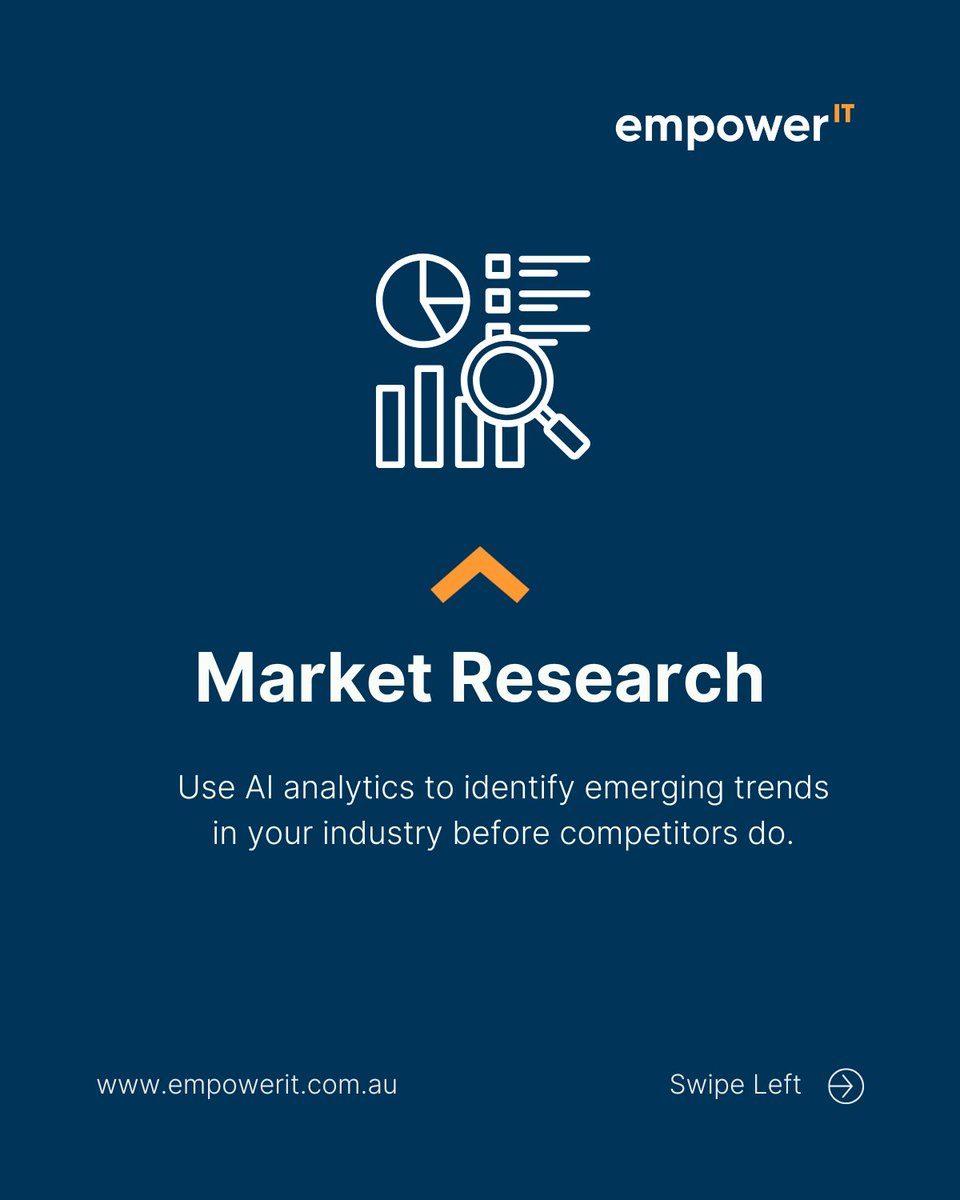 EmpowerITS's tweet photo. AI is changing the game for marketers!

Swipe through to see how AI tools like #Copilot are powering the future of marketing! 

#AIinBusiness #Innovation #AIinMarketing https://t.co/In2Xocb913