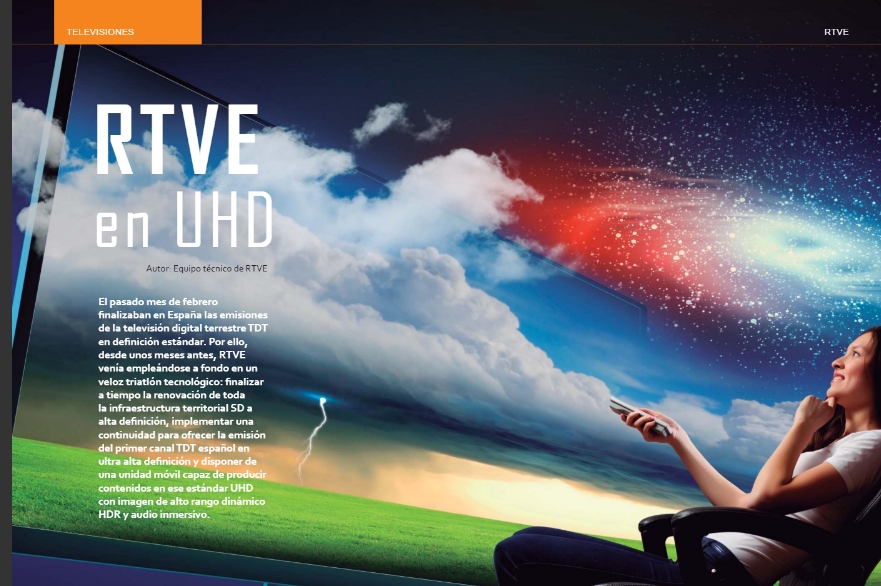 La Cátedra RTVE en la UPM ha facilitado el lanzamiento del canal La 1 UHD en RTVE con la implementación de varios pilotos desde 2015" gatv.ssr.upm.es/index.php/2024…