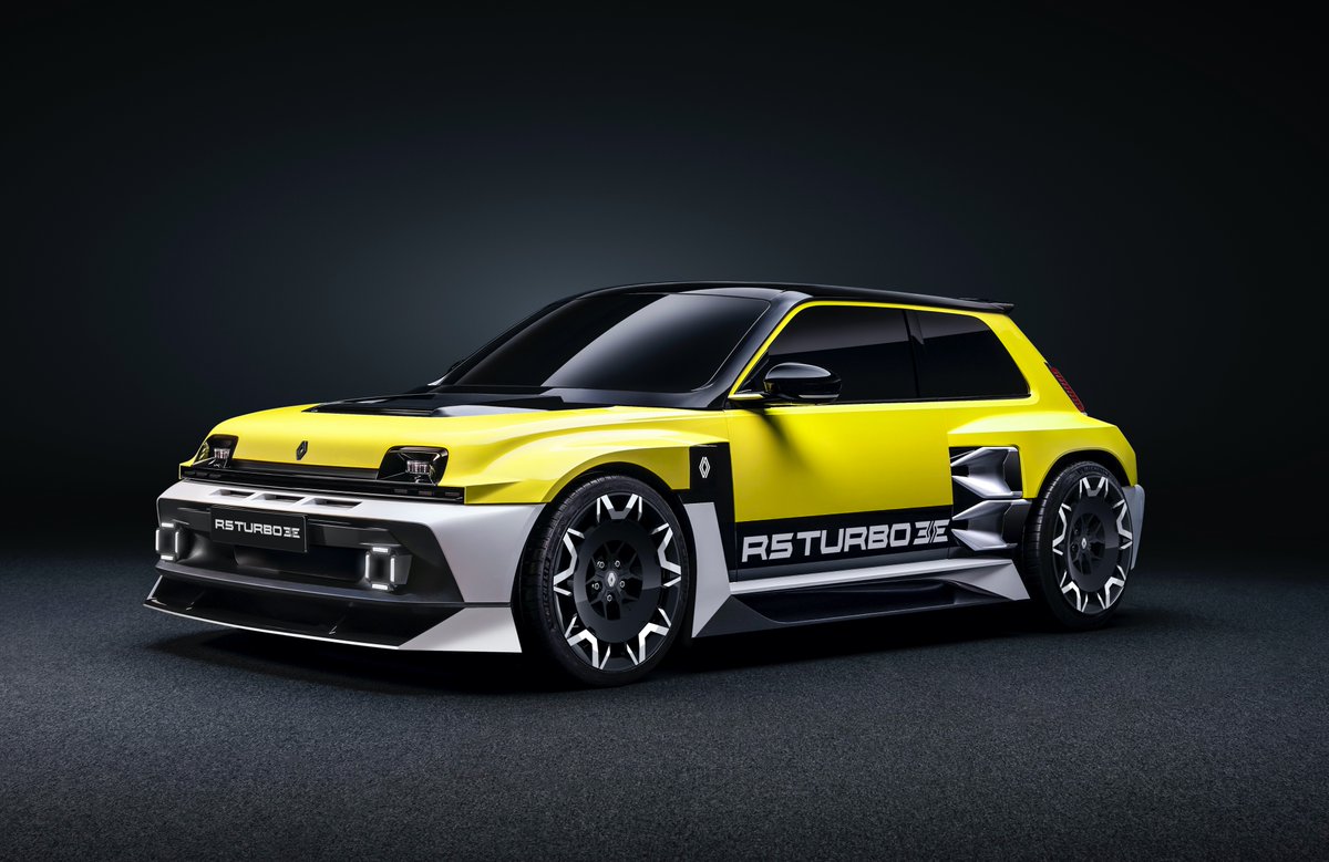Auto_Attic's tweet photo. Dear Renault... can we have an ICE option please... #Renault #5Turbo #3E https://t.co/z6SCZLJogV