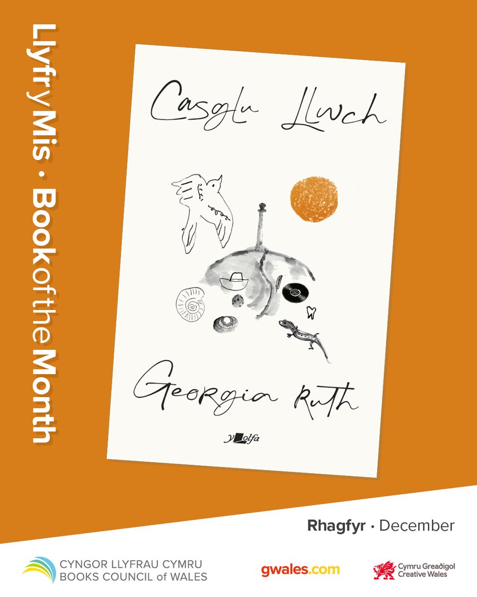 Cyngor Llyfrau Cymru (@llyfraucymru) on Twitter photo 📚Casglu Llwch gan <a href="/georgiaruth/">Georgia Ruth</a> yw #LlyfrYMis.
🔹Dydd Sadwrn, 14 Rhagfyr am 2:00yh bydd Georgia Ruth yn arwyddo copiau o'r gyfrol yn Siop Inc, Aberystwyth.
🔹Bydd <a href="/sioptytawe/">Siop Tŷ Tawe</a> yn gwerthu copiau o'r gyfrol yn gig Georgia Ruth nos Lun, 16 Rhagfyr yn <a href="/TaliesinSwansea/">Taliesin Arts Centre</a> am 19:30. 📚Casglu Llwch gan <a href="/georgiaruth/">Georgia Ruth</a> yw #LlyfrYMis.
🔹Dydd Sadwrn, 14 Rhagfyr am 2:00yh bydd Georgia Ruth yn arwyddo copiau o'r gyfrol yn Siop Inc, Aberystwyth.
🔹Bydd <a href="/sioptytawe/">Siop Tŷ Tawe</a> yn gwerthu copiau o'r gyfrol yn gig Georgia Ruth nos Lun, 16 Rhagfyr yn <a href="/TaliesinSwansea/">Taliesin Arts Centre</a> am 19:30.