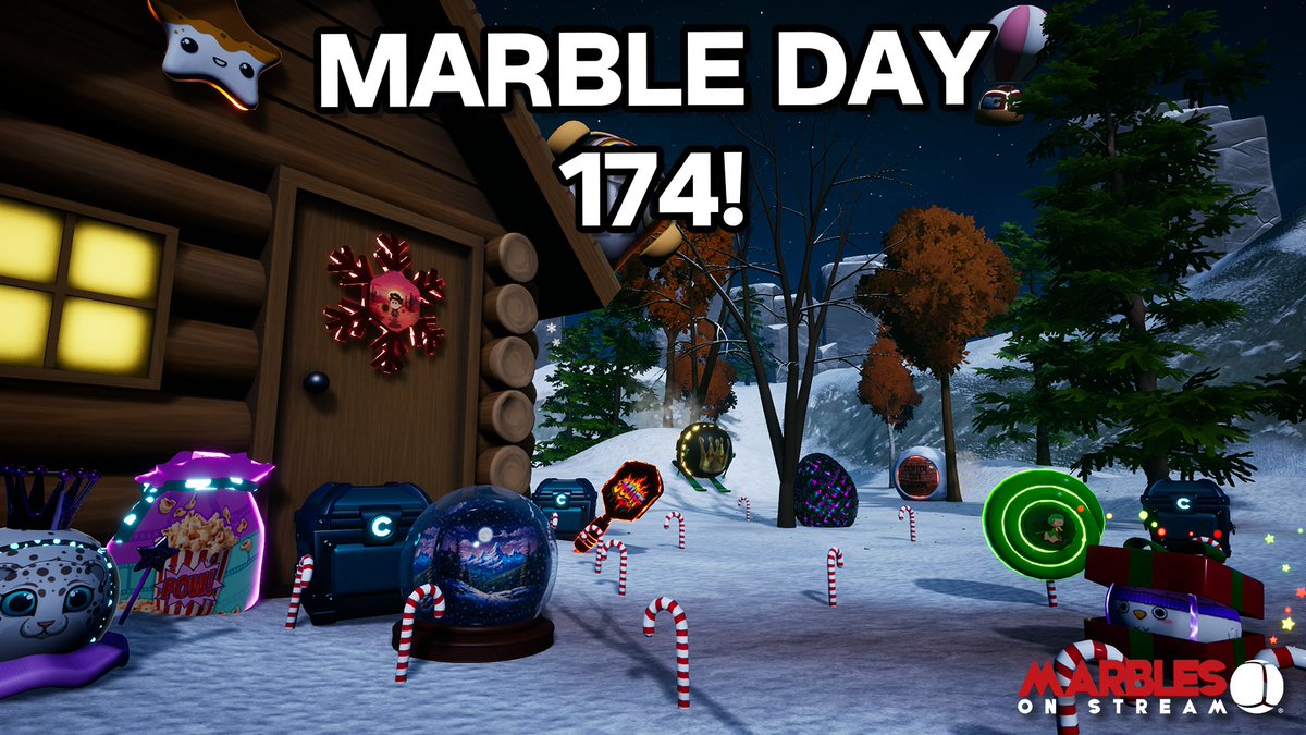 PixelbyPixelStu's tweet photo. The first Marble Day of Marbles Season 57 is here.

Welcome to Marble Day 174!

Enjoy the drops from now until Monday December 16th at 12pm ET.

#MarblesOnStream #MarbleDay #Twitch #Drops #Community https://t.co/LlfgZTI45c