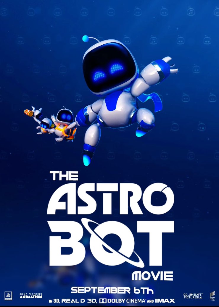 GemimaRoo's tweet photo. @PlayStationUK @PlayStation @AskPlayStation @SonyPicsHomeEnt 
My 12yr old son Edward who has #autism #ADHD &amp; #tourettes has made this amazing poster because he thinks you should make this film to celebrate #AstroBot being #GameOfTheYear https://t.co/ohx9pBJO7Y