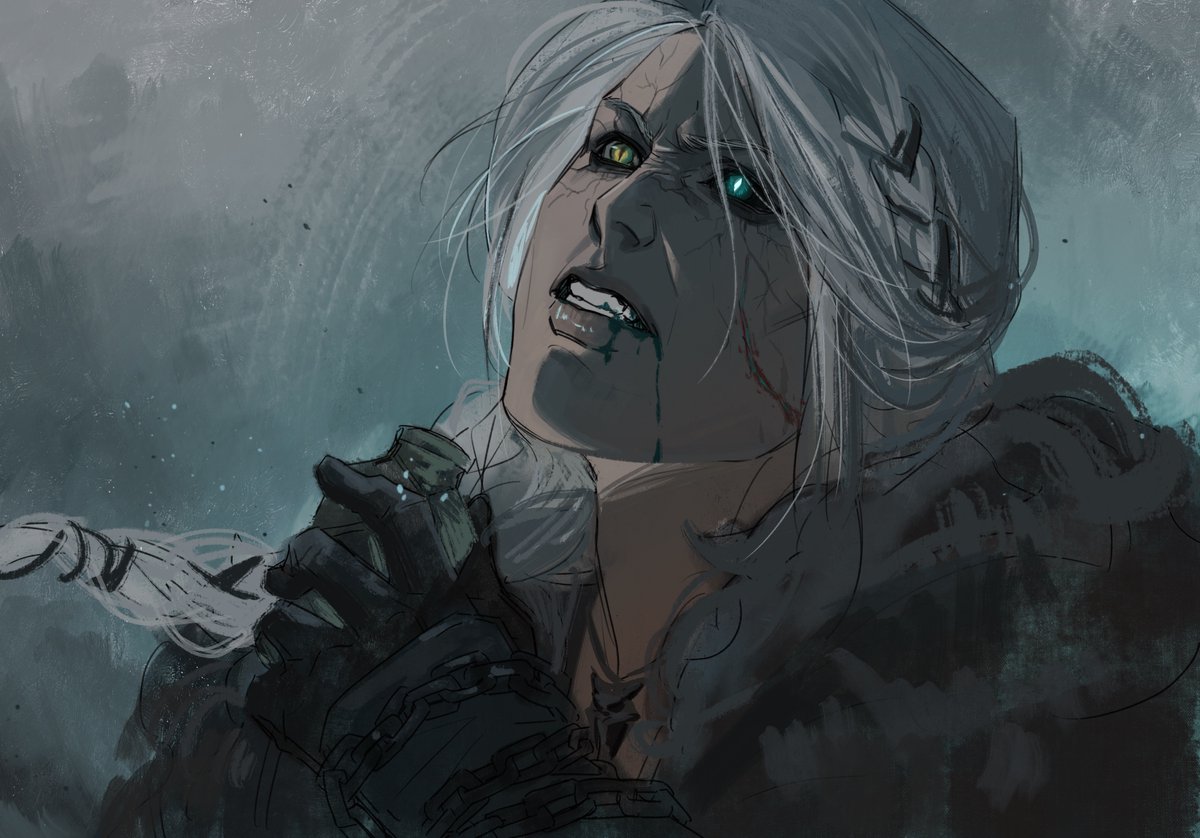 #TheWitcherIV #Ciri 
我的女儿我的燕子，你可以成为你想成为的任何样子