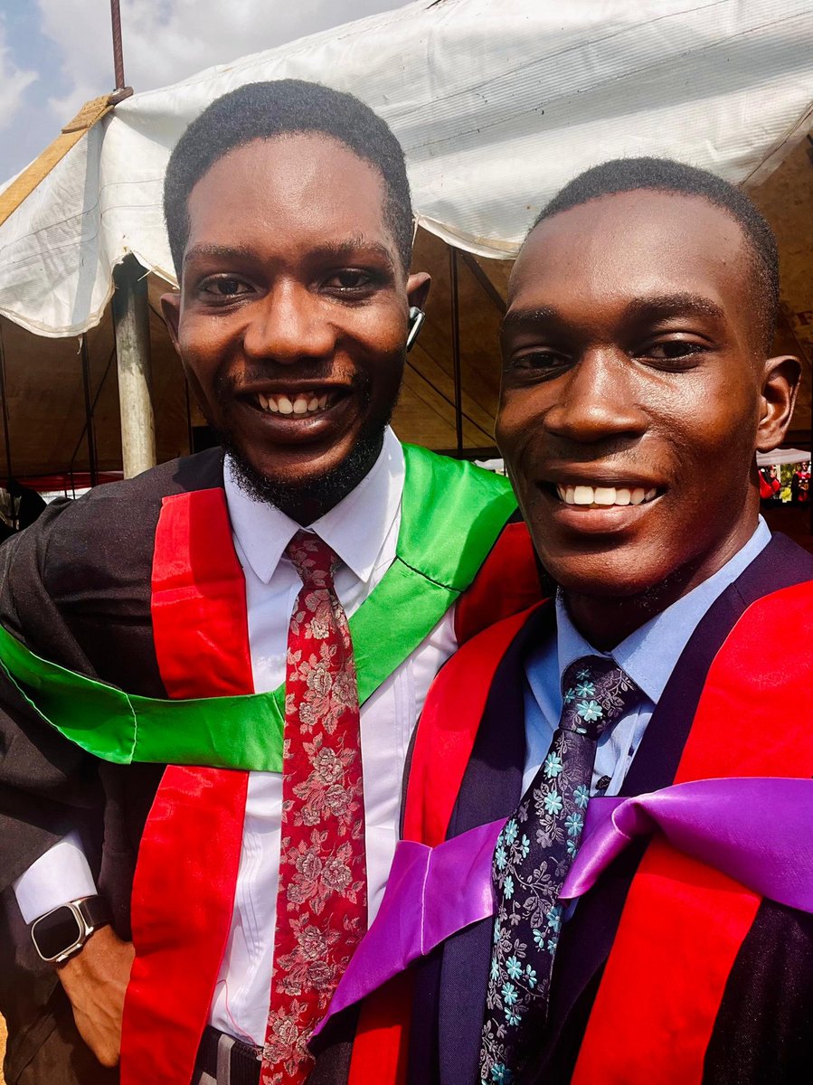 Graduation, Matriculation and Convocation.
Pleased to have taken this journey with my buddy. More wins!