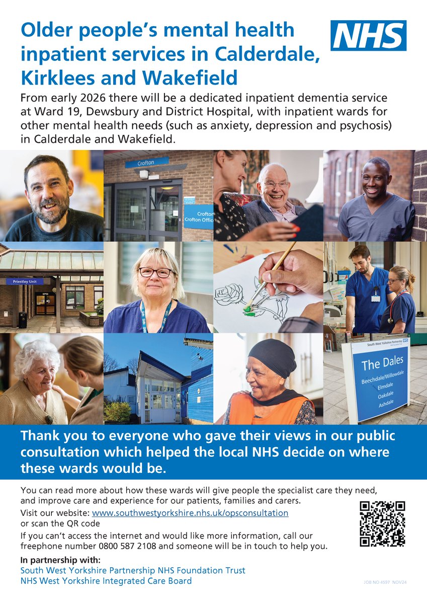 VACLocalLives's tweet photo. Thank you to the incredible Engagement Champions &amp; Community Voices for capturing the people’s voice in Calderdale &amp; Kirklees during the Older People's Mental Health Consultation 👏🌟

A decision has now been made — You can read about it here: https://t.co/YJYXIRo9q2 https://t.co/4SchjQtyeh