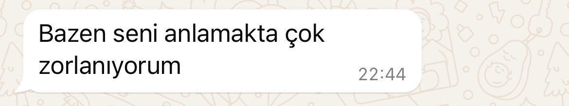 Yine anlaşılmadığım bir dönemde olduğumu düşünecektim ki hiç anlaşılmaya çalışılmadığım aklıma geldi çok şükür