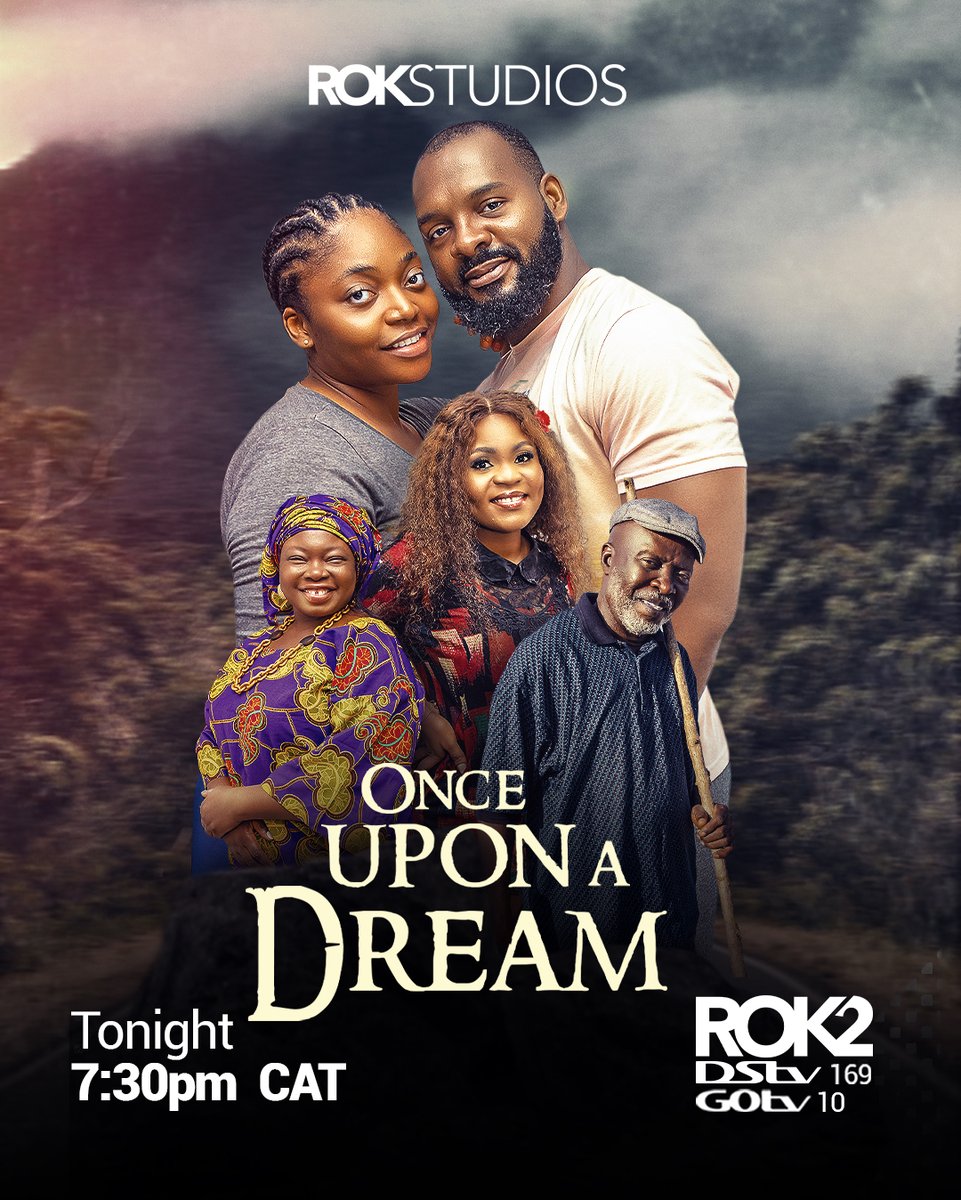 ROKNigeria's tweet image. Just when Moji is about to give up, fate intervenes, creating a surprise twist about a man destined to love and marry her.

.
.
"ONCE UPON A DREAM" PREMIERES ON ROK2, DStv 169, and GOtv 10.
Tonight, 6:30pm WAT.

#Rokstudios #nollywoodmovies #OnceUponADream