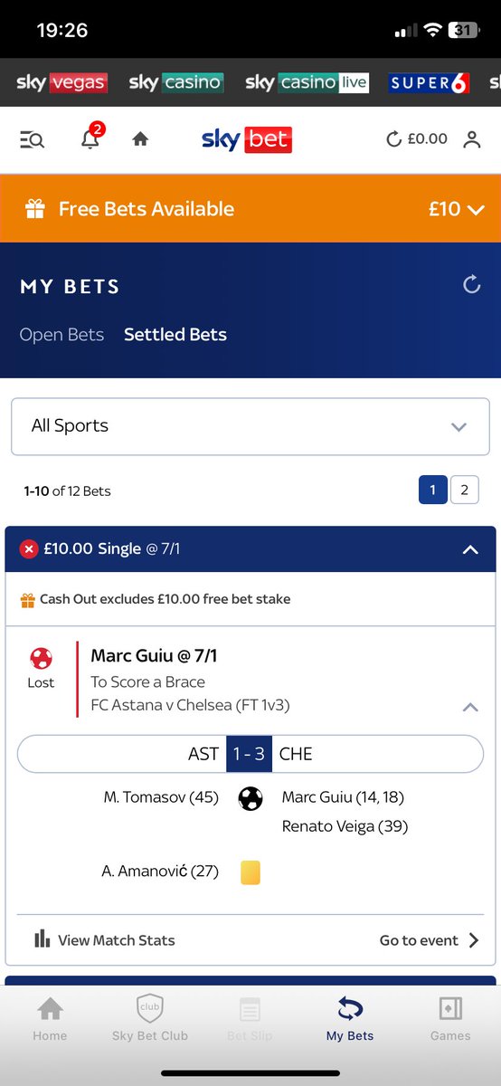 ictdave1's tweet photo. @slimevercetti @bet365 @OptaJoe I’m exactly the same with @SkyBet won’t pay out cause opta has given it as an own goal. Shambles https://t.co/iIuJlCtdAT