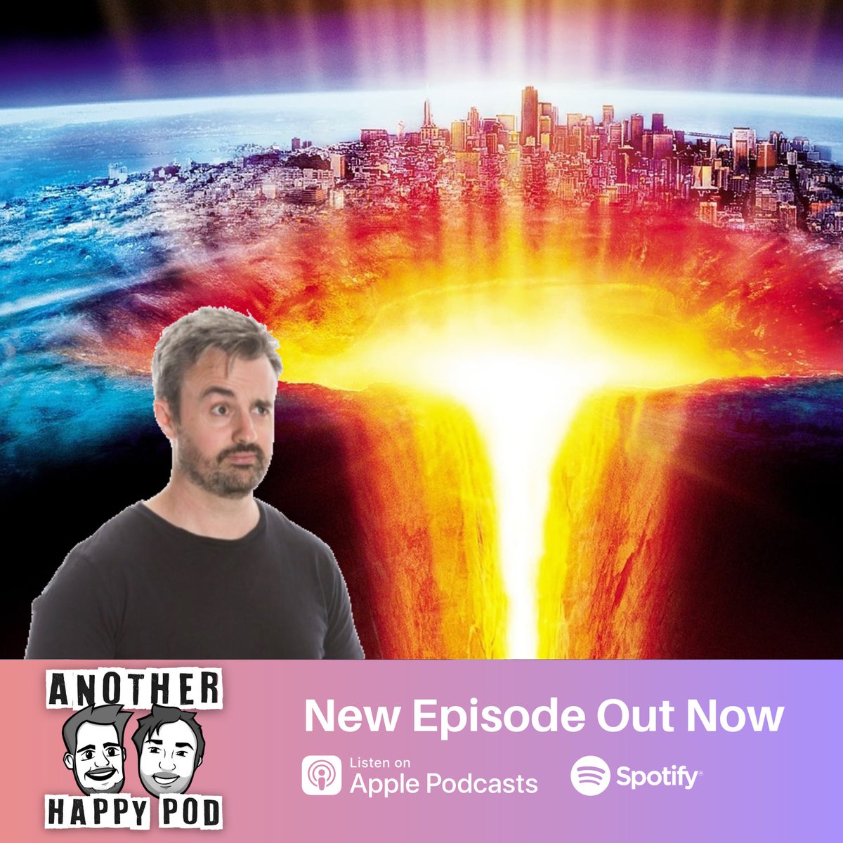 AnotherHappyPod's tweet photo. HAPPY 200 TO US! To celebrate, we’ve got @mrsundaymovies on to talk about Stanley Tucci, Keith Urban haircuts and the bizarre career of Gotham’s white knight, Aaron Eckhart

https://t.co/7rqFVuvHWC https://t.co/NlmF3szWNs