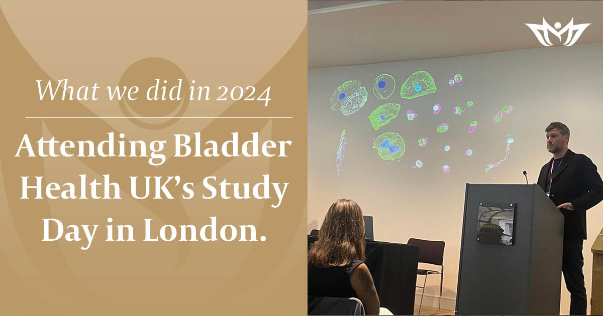 In Sept, we were delighted to attend and support a @bladderhealthuk Study Day, where medical professionals can share the latest research, studies, and issues faced when testing and treating bladder-related conditions.
For future events, contact Bladder Health UK at 0121 702 0820
