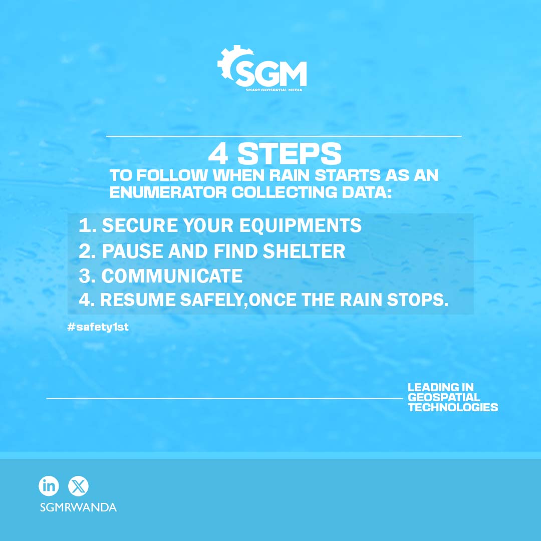 sgmrwanda's tweet photo. Here are 4 steps to follow: 

It's better to ensure safety conditions at field.

hashtag#safetymeasures hashtag#sgmrwanda https://t.co/ZyC9CbLxfz