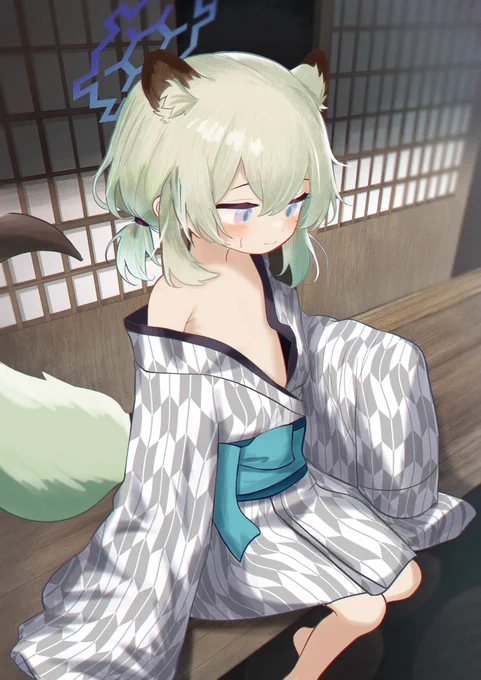 #今年も残りわずかなので今年一番伸びた絵を貼る謎の力でちっちゃくなった温泉シグレ… 