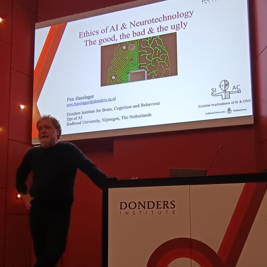 NeurotechEU (@theneurotecheu) on Twitter photo #Neurophilosophy lecture by Prof. Pim Haselager at the #NeurotechEU Radboud Synapse sparked deep discussions on #AI, #CNS research, and society. Thought-provoking insights that will guide future conversations! <a href="/DondersInst/">Donders Institute</a> <a href="/Radboud_Uni/">Radboud University</a> #Neurophilosophy lecture by Prof. Pim Haselager at the #NeurotechEU Radboud Synapse sparked deep discussions on #AI, #CNS research, and society. Thought-provoking insights that will guide future conversations! <a href="/DondersInst/">Donders Institute</a> <a href="/Radboud_Uni/">Radboud University</a>