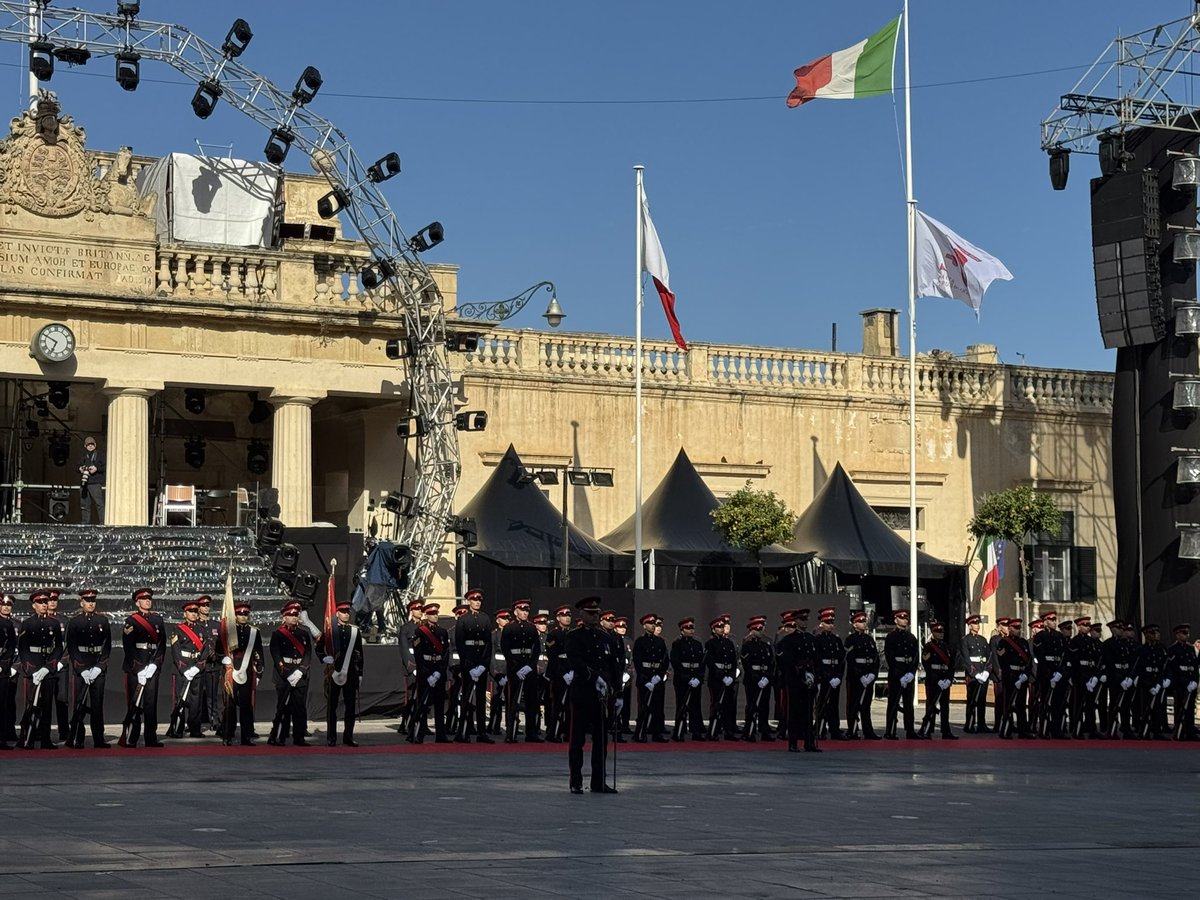 ambasciatore59's tweet photo. Congratulations for the 50th anniversary of Malta as a Republic. Italy &amp;Italian people are and will be standing as historical partners and friends. @ItalyMFA @DeputyPMIanBorg @OwenBonnici @MaltaGov @president_mt @ItalyMFA @MaltainItaly @stefanzrinzo @ItalyinMalta @byroncamilleri https://t.co/SfKGiZ0qcR