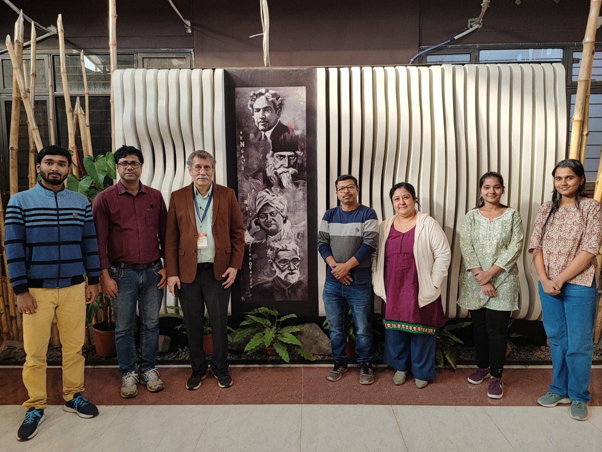 RiseIISER's tweet image. &quot;RISE Foundation IISER had the honor of hosting Prof. Sourav Pal, one of its visionary directors. He was thrilled to witness the growth of his idea of an incubation center at IISER Kolkata. A proud moment for us all! 🌱✨ #Innovation #Entrepreneurship  #RISEFoundation